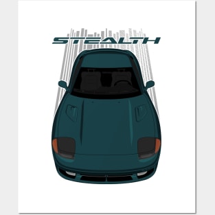 Dodge Stealth 1990-1993 - Green Posters and Art